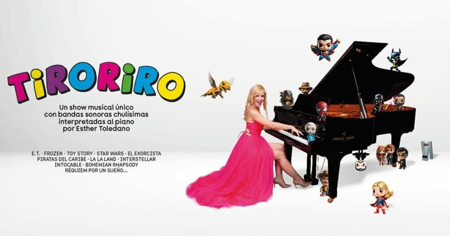 Esther Toledano lleva la magia del cine a Madrid con 'Tiroriro': Un espectáculo musical para toda la familia