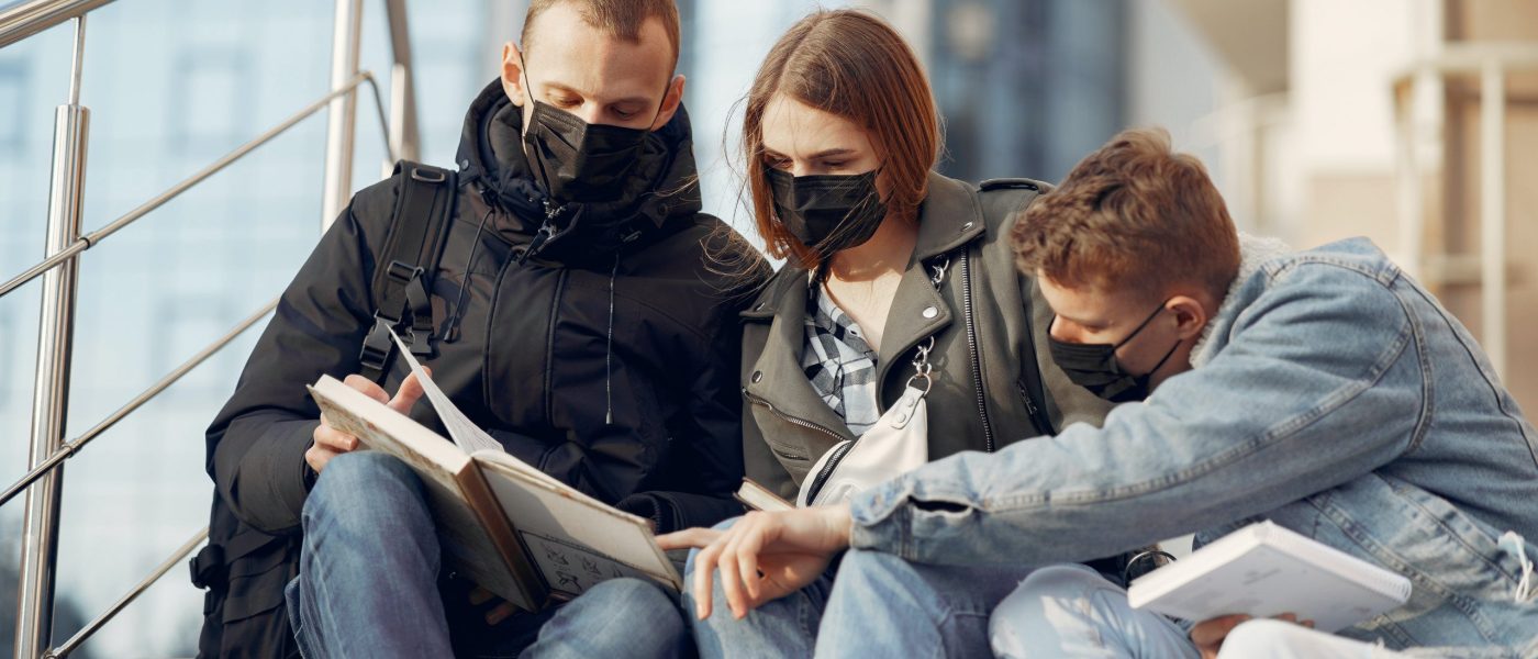 students-in-face-masks-reading-books-during-covid-19-3985199